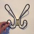  Wire wall coatrack